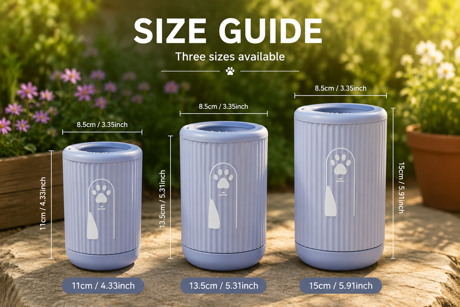 Portable Pet Paw Cleaner Cup