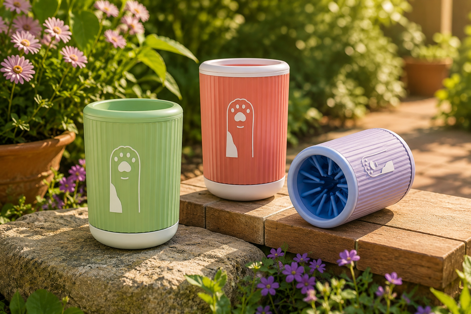 Portable Pet Paw Cleaner Cup