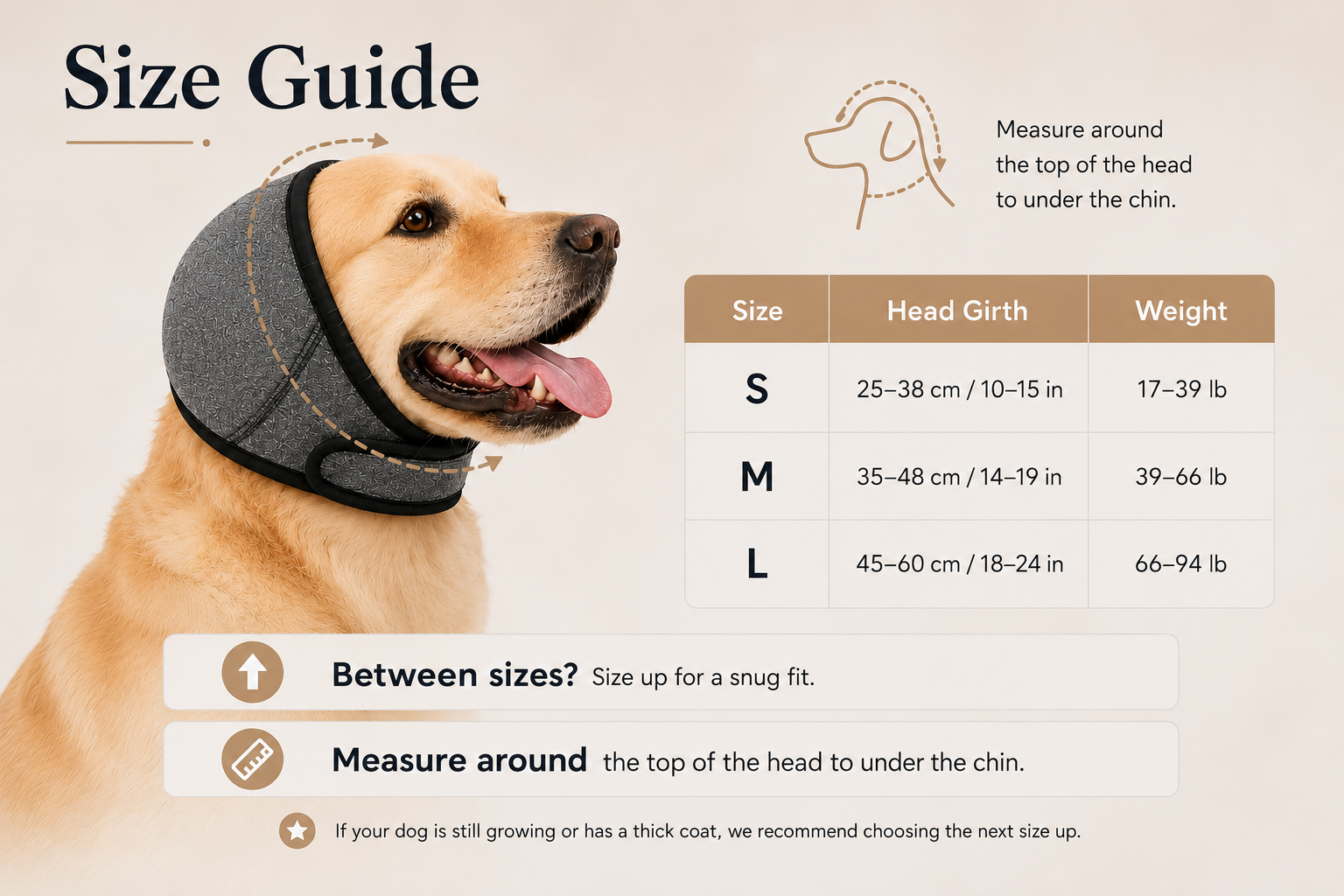 Comfort Ear Wrap for Dogs